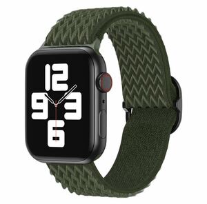 Apple Watch バンド　Apple Watch SE/8/7/6/5/4/3/2/1に対応 ナイロン製弾性バンド スポーツバンド 交換ベルト　38/40/41mm