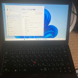 Lenovo Thinkpad X260 core i3 6100U HDD 500GB メモリ4GB Windows 11 Pro ACあり　バッテリあり