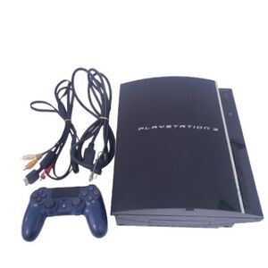 【SONY/ソニー】PLAYSTATION3/プレイステーション3 通電確認済み コントローラー・ケーブル付★9451