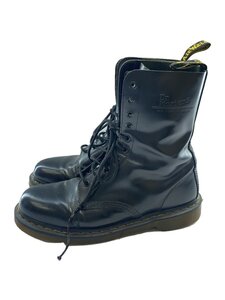 Dr.Martens◆1490/レースアップブーツ/ブラック/UK9/27.5cm/レザー