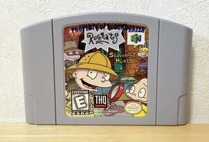 Nintendo64　Rugrats: Scavenger Hunt　北米版　海外版　起動確認済み/ニンテンドー64　ラグラッツ