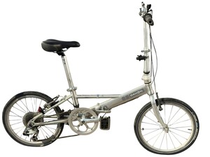 DAHON ダホン HELIOS ヘリオス 自転車 折りたたみ自転車 シルバー 折りたたみ 2017 中古品