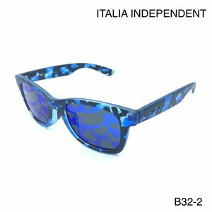 Italia Independent ITALIA INDEPENDENT イタリアインディペンデント 新品未使用品　サングラス 0090 JAPAN 141.141 ブルー