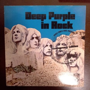 UK limited 25th aniversary DEEP PURPLE in ROCK ディープ パープル analog record vinyl レコード アナログ lp