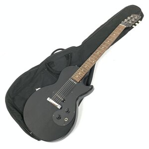 Gibson ギブソン MELODY MAKER 2007年製 エレキギター シリアルNo.016570503 黒系 Epiphone製ソフトケース付き★動作品