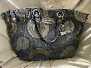 ヴィンテージ　COACH コーチ ショルダーバッグ トートバッグ　訳あり