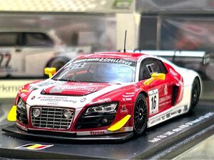 スパーク spark 1/43 Audi R8 LMS ultra n°16 - 24 Hours of Spa 2013 [SB047]