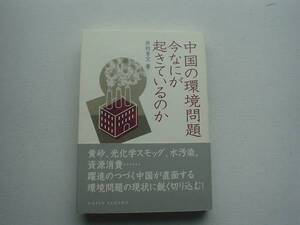 中国の環境問題　今なにが起きているのか　井村秀文　化学同人