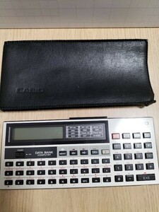 CASIO PB-110 カシオ データバンクポケットコンピュータ ★ DATA BANK ★ポケコン★メモリーパック付★同梱歓迎