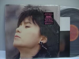 [ステッカー帯付LP] 白井貴子 & CRAZY BOYS / FLOWER POWER 国内盤 CBS・ソニー 28AH1847 ◇r50226