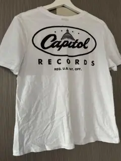 【限定価格】Capitol Records キャピタルレコード ロゴ Tシャツ