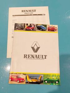 ルノー 東京モーターショー 2017? パンフレット RENAULT