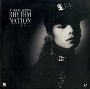 B00148490/LD/ジャネット・ジャクソン「Rhythm Nation 1814」