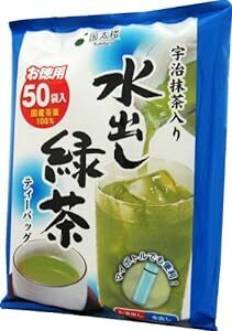 国太楼 宇治抹茶入り 水出し緑茶 ティーバッグ (3.5g×50P)×2