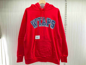 WTAPS ダブルタップス パーカー DAWN. DESIGN HOODED 201ATDT-CSM18 裏起毛 X01 レッド