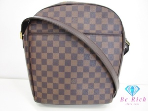 ルイ ヴィトン LOUIS VUITTON ショルダーバッグ ダミエ イパネマ GM N51292 エベヌ ロゴ ポシェット 肩掛け【中古】【送料無料】 bk9469