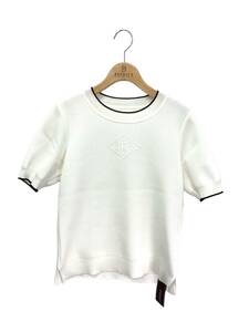 フォクシーブティック KNIT TOP NEROLIA 43436 40 ホワイト ニットトップ ITBPASQELRMH