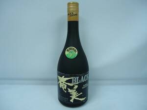 57640 酒祭 焼酎祭 黒糖焼酎 奄美 BLACK 720ml 40度 未開栓 あまみ ブラック 自宅保管品