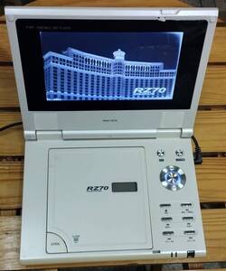 ポータブルDVDプレーヤー TMY PDVD-RZ70 ジャンク品