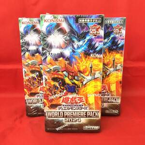 ☆シュリンク付き未開封【遊戯王OCG デュエルモンスターズ WORLD PREMIERE PACK（ワールドプレミアパック）2024 5BOX】コナミ A362☆