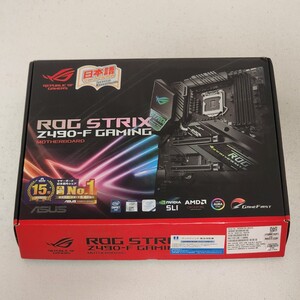 ASUS ROG STRIX Z490-F GAMING IOパネル一体型 LGA1200 ATXマザーボード 第10・11世代CPU対応 最新Bios 動作確認済 PCパーツ