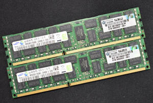 8GB (4GB 2枚組) DDR3 PC3-10600R DDR3-1333 REG 240pin ECC Registered 2Rx4 Samsung サーバー MacPro向け (管:SA6071