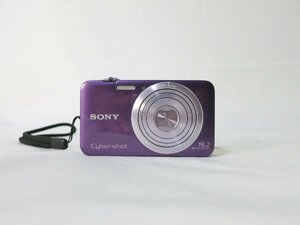 １円～　SONY Cyber-shot DSC-WX30　ソニー パープル バイオレット コンデジ　コンパクトデジタルカメラ　デジカメ 動作品