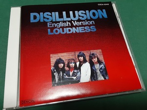 LOUDNESS　ラウドネス◆『DISILLUSION English version』ユーズドCD