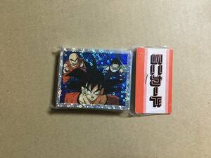 【コレクター品】初期ドラゴンボールＺ　ミニカード　泡プリズム確定 当たり1束(袋入り) 箱 引き物 1988 PPカードダス 山勝 アマダ 孫悟空