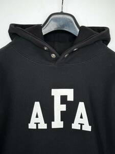 champion AFA リバースウィーブ スウェット パーカー 黒 WIND STOPPER ウインドストッパー ヴィンテージ ビンテージ 復刻 トレーナー 軍物