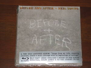 NEIL YOUNG ニール・ヤング / BEFORE AND AFTER 2023年発売 Blu-ray Audio 輸入盤