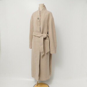 MG5857▼未使用/定価9.9万円▼ダグマー DAGMAR*2022AW《223F804 Cameron Coat》ベルテッドロングコート*着丈128cm*サイズ36*Barley