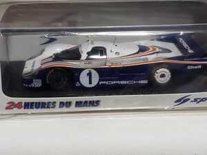 新品 1/43 スパーク SPARK ポルシェ 956 1982 ルマン 優勝 #1 J. Ickx/D. Bell タバコデカール封入