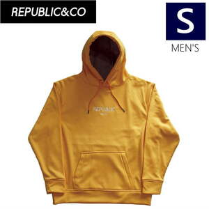 22-23 REPUBLIC CLASSIC BONDING HOODIE カラー:Yellow Sサイズ リパブリック パーカー フーディ 日本正規品