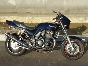 【実動】 現車確認可 ZRX　STRICKER/チタンフルエキ BC-ZR400E 車検残有 ローン可 KAWASAKI カワサキ 車体 400cc 動画有 北海道発