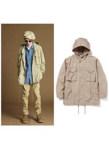 美中古品 19SS nonnative HUNTER HOODED COAT C/L TWILL アーカイブ 40TH 21AW 41ST 22SS 42ND 22AW 23SS 23AW 24SS 