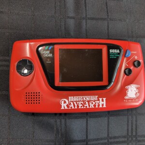 現状品　ゲーム機本体　SEGA　ゲームギア　レイアース　レッド　セガ　GAME GEAR　MAGIC　NIGHT　RAYEARTH