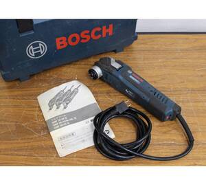 U1072 通電OK BOSCH/ボッシュ マルチツール GMF40-30 2018年製 100V 50/60Hz 400W 4.4A 工具/電動工具 DIY用品 ケース他付属 現状品