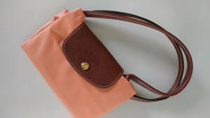 【新品未使用】Longchamp ロンシャン ー 折り畳み携帯バッグ
