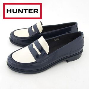 ハンター HUNTER ORIGINAL PENNY LOAFER （NAVY / OFF WHITE）23.0