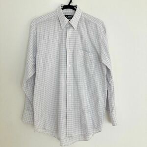 CHAPS 紳士ボタンダウン長袖シャツ 中古美品♪綿100％ サイズLL相当