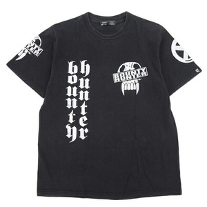 バウンティーハンター BOUNTY HUNTER 半袖 ハーフスリーブ Tシャツ ブラック 裏原 [Y03254]