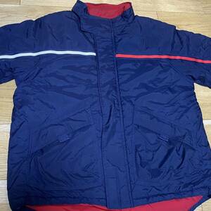 90s TOMMY HILFIGER トミー ナイロン ダウン ジャケット M