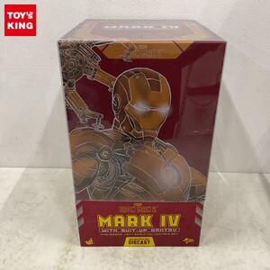 1円〜 ホットトイズ ムービー・マスターピース DIECAST 1/6 アイアンマン2 アイアンマン・マーク4 パワードスーツ装着機付