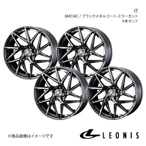 LEONIS/IT MPV LY系 アルミホイール4本セット【18×7.0J 5-114.3 INSET47 BMCMC】0040609×4