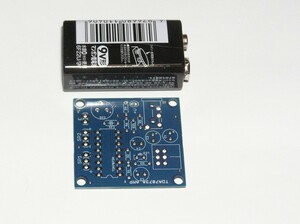 オーディオ アンプ ：「モータードライバーIC TDA7073A」で鳴らすステレオアンプ基板　：RK-306。