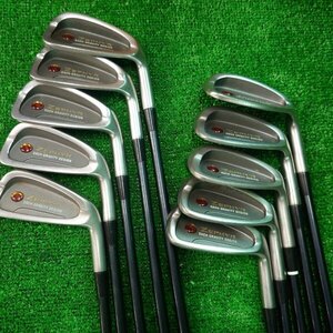 【アイアン１０本セット】ミズノ　MIZUNO　ZEPHYR　EG195　TF-2740　#3～#9、P、F、S　右　IS0714