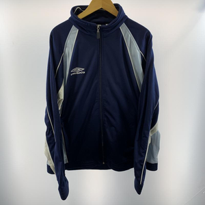 【中古】90s UMBRO トラックジャケット サイズL ブルー[240019464943]