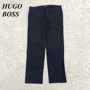 ヒューゴボス HUGO BOSS パンツ クロップド丈 M ブラック