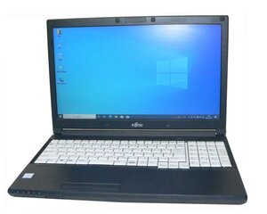 Windows10 Pro 64bit 富士通 LIFEBOOK A577/SX Core i5-7300U 2.6GHz メモリ 8GB SSD 256GB DVDマルチ テンキー Bluetooth 15.6インチ